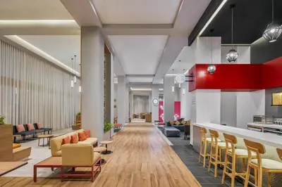 Zona de estar de Fiesta Inn Mazatlán