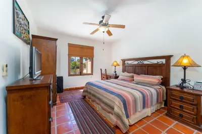 Cama o camas de una habitación en Casa Patricia