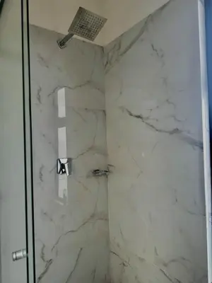 Un baño de Torre Q Mazatlán - Departamento cerca del malecón de Mazatlán
