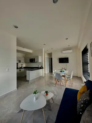 Una cocina o zona de cocina en Torre Q Mazatlán - Departamento cerca del malecón de Mazatlán