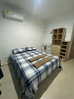 Cama o camas de una habitación en Nuevo Departamento con Excelente Ubicación y Muy Bonita Alberca - Residencial Almarena II