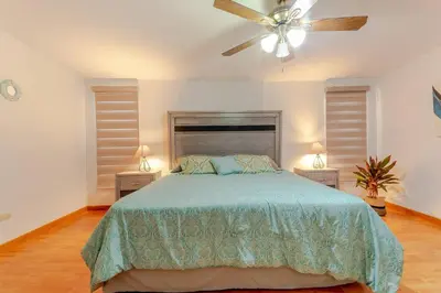 Cama o camas de una habitación en Casa Boho. Hermosa casa equipada céntrica