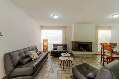 Zona de estar de Casa Boho. Hermosa casa equipada céntrica