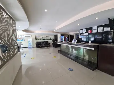 Una cocina o zona de cocina en Hotel TorreBlanca