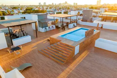Piscina en o cerca de Beautiful condo with 4 pools and roofgarden