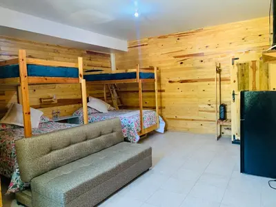 Cama o camas de una habitación en Rimusa Inn