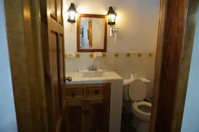 Un baño de Hotel la Mansión