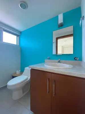 Un baño de Hermosa casa de playa con vista al mar y albercas!