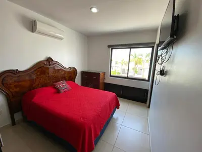 Cama o camas de una habitación en Excelente Casa y Cómoda en Cerritos - Residencial Palmilla I