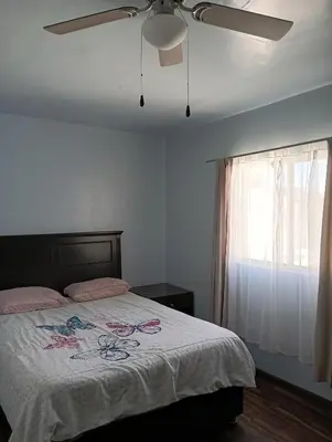 Cama o camas de una habitación en Hospedaje JrzConsulado