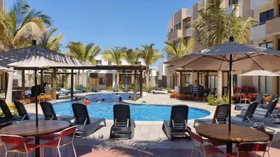 Piscina en o cerca de Bonito Departamento cerca de las Playas del Puerto de Mazatlán.