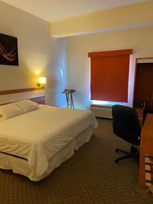 Cama o camas de una habitación en Los Herederos Hotel Piedras Negras