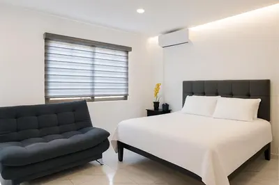Zona de estar de Sunset Suites Mazatlán at Lomas de Mazatlán