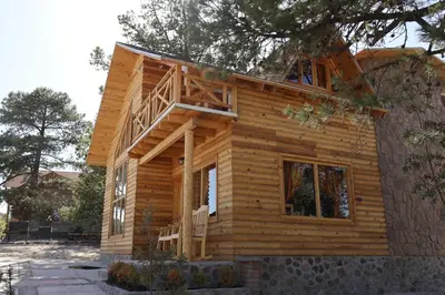 Edificio en el que se encuentra el chalet de montaña