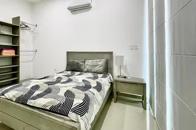 Cama o camas de una habitación en Sábalo Country, 2BDR Condo
