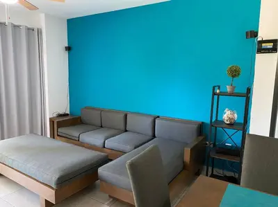 Plano de Tranquilo y moderno departamento en la Marina