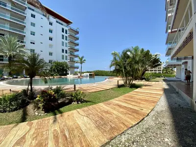 Plano de Tranquilo y moderno departamento en la Marina