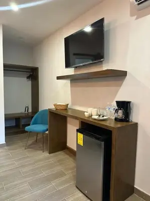Una cocina o zona de cocina en Depa del Carmen