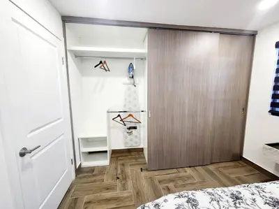 Cama o camas de una habitación en * Elegante * Departamento Pitagoras 4