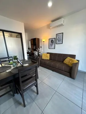 Zona de estar de Loft, Departamento cerca del Malecon, MAZATLAN
