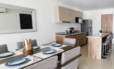Una cocina o zona de cocina en Torre Alba 103