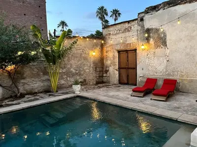 Piscina en o cerca de Casa de Flaco
