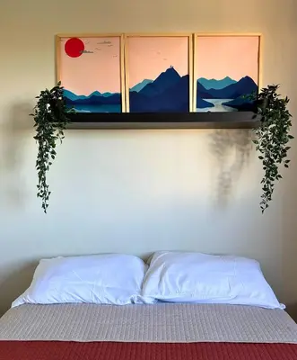 Cama o camas de una habitación en Condominio en Lomas de Mazatlán