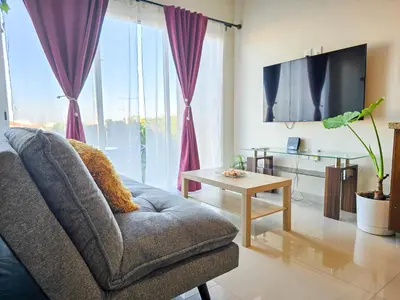 Una televisión o centro de entretenimiento en Condominio en Lomas de Mazatlán