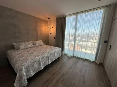 Cama o camas de una habitación en Loft en WTower 603 Mazatlan