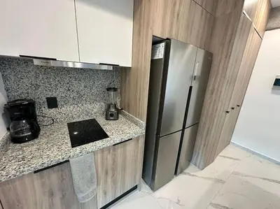 Una cocina o zona de cocina en Loft en WTower 503 Mazatlan