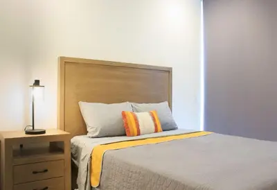 Cama o camas de una habitación en Condominios de lujo en el corazón de la Zona Dorada en Camino Al Mar.
