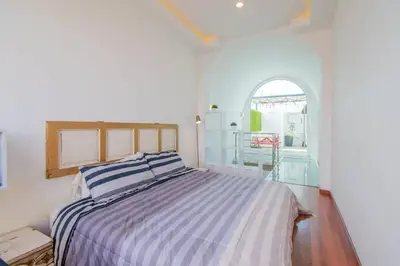 Cama o camas de una habitación en LOFT ULTRA Moderno y Minimalista con 2 Camas KING Size