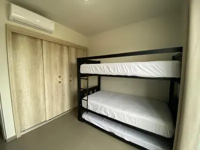 Cama o camas de una habitación en Excelente Departamento con Alberca en Zona Exclusiva de Mazatlán - Residencial Coto Mareta 5