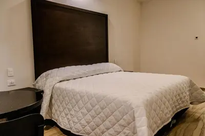 Cama o camas de una habitación en Hotel Gran Avenida, Navojoa