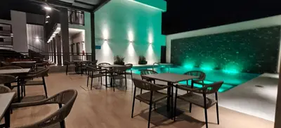Zona de estar de Hotel Gran Avenida, Navojoa