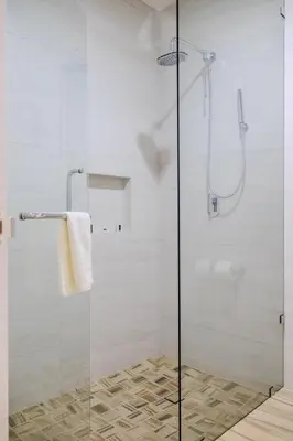 Un baño de Hotel Gran Avenida, Navojoa