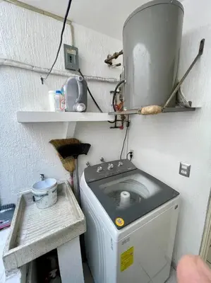 Una cocina o zona de cocina en 301 Hermoso Dpto en Mazatlán muy cerca de la playa