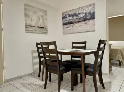 Zona de estar de 301 Hermoso Dpto en Mazatlán muy cerca de la playa
