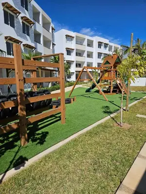Zona de juegos infantil en Departamento Vacacional en Mazatlán