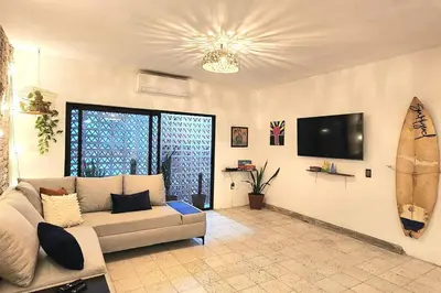 Plano de Casa Lola en el centro de Mazatlan