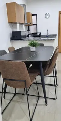 Una cocina o zona de cocina en Confortable Departamento