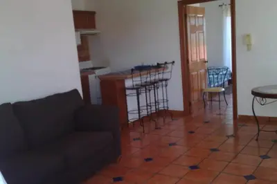 Zona de estar de D1 Golden Zone oceanview Balboa apartment