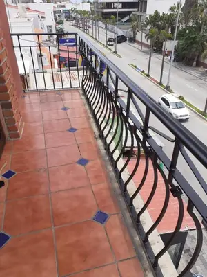 Un balcón o terraza de D1 Golden Zone oceanview Balboa apartment