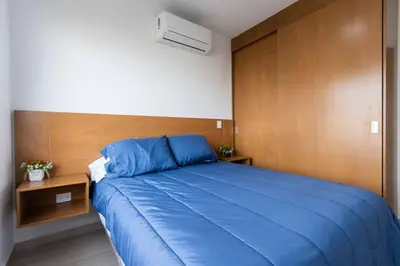 Cama o camas de una habitación en para relajarse muy cerca de la playa by G P S rentas