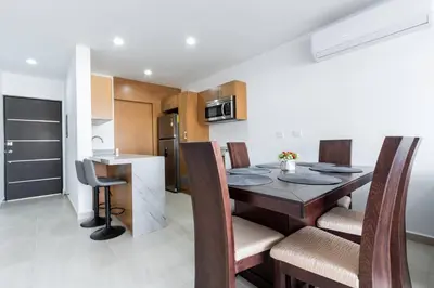 Una cocina o zona de cocina en para relajarse muy cerca de la playa by G P S rentas