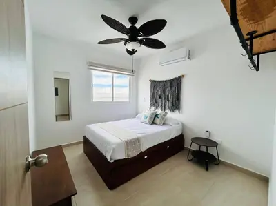 Cama o camas de una habitación en Preciosa Casa Almarena 1402 ideal para familias