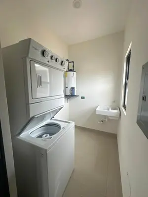 Una cocina o zona de cocina en Departamento Isla Central 1