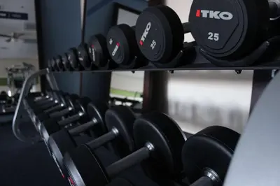 Gimnasio o instalaciones de fitness de Hampton Inn by Hilton Hermosillo