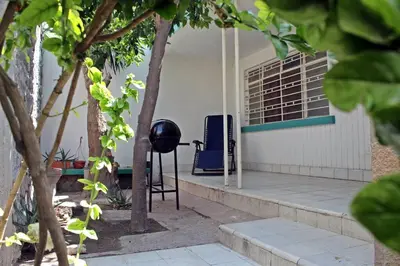 Jardín al aire libre en Hermosa Casa en Ciudad Lerdo con 2 Habitaciones