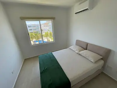 Cama o camas de una habitación en ALMARENA RESIDENCIAL